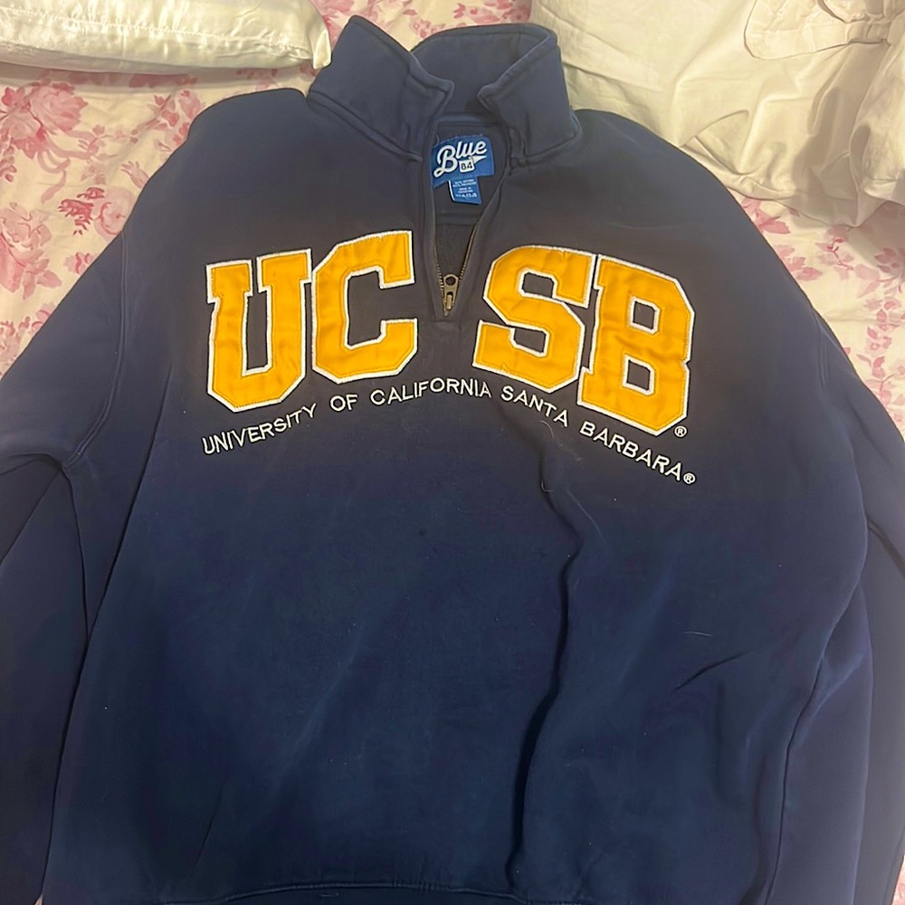 University of California Santa Barbara crew neck
